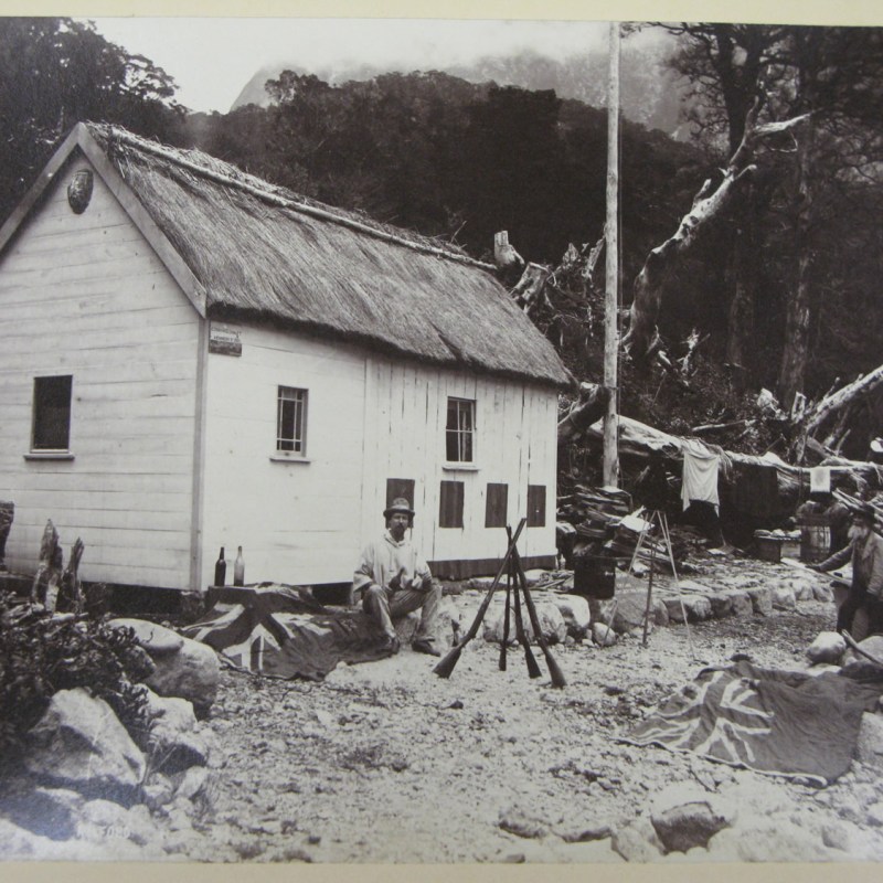 an old barn in the snow